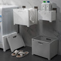 For Hot Sale PP Plastic Home Wall-Mounted Foldable Dirty Laundry Basket with Custom Logo