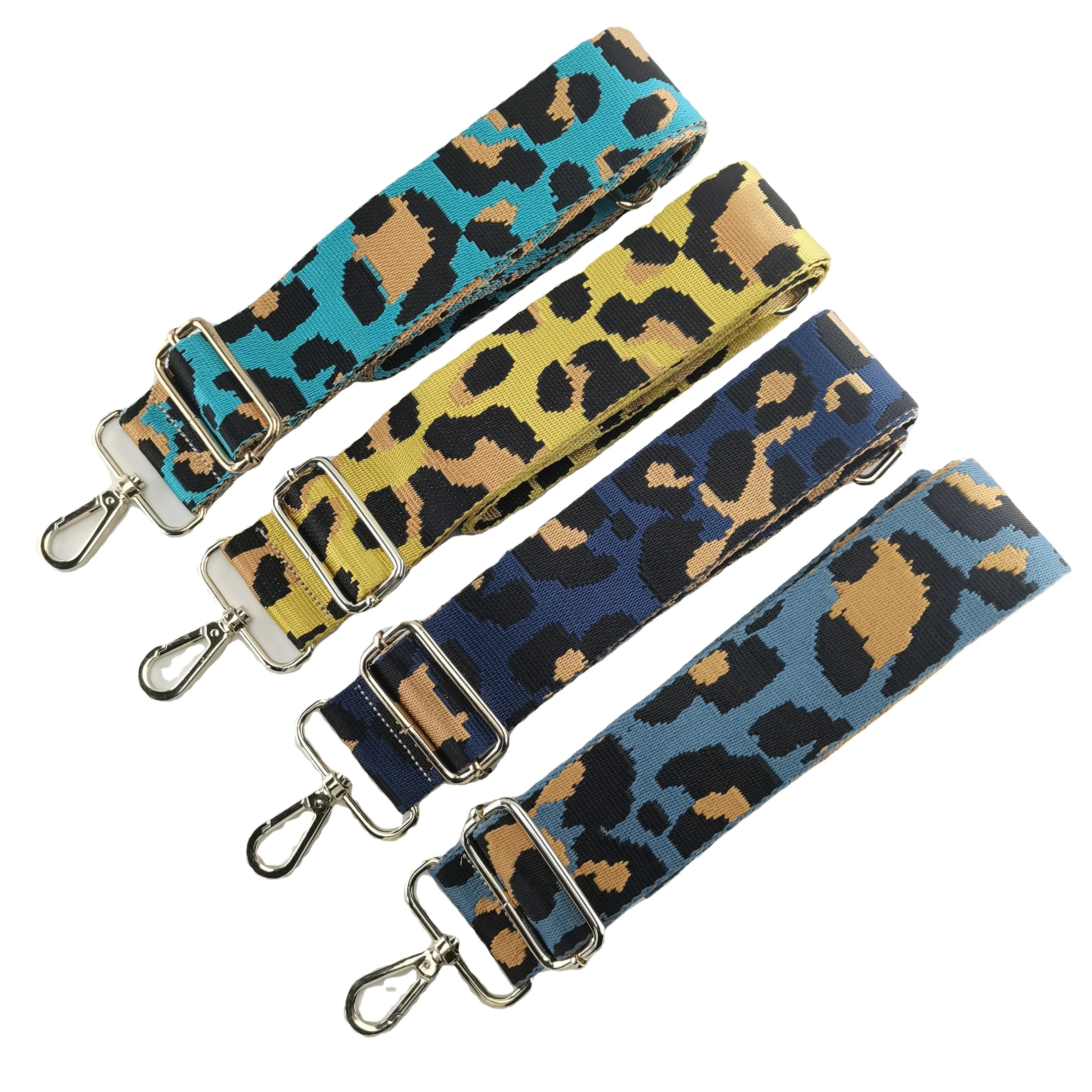 5cm Double Side Polyester Webbing for Guitar Jacquard Ribbon for Handbag Custom Bag Strap