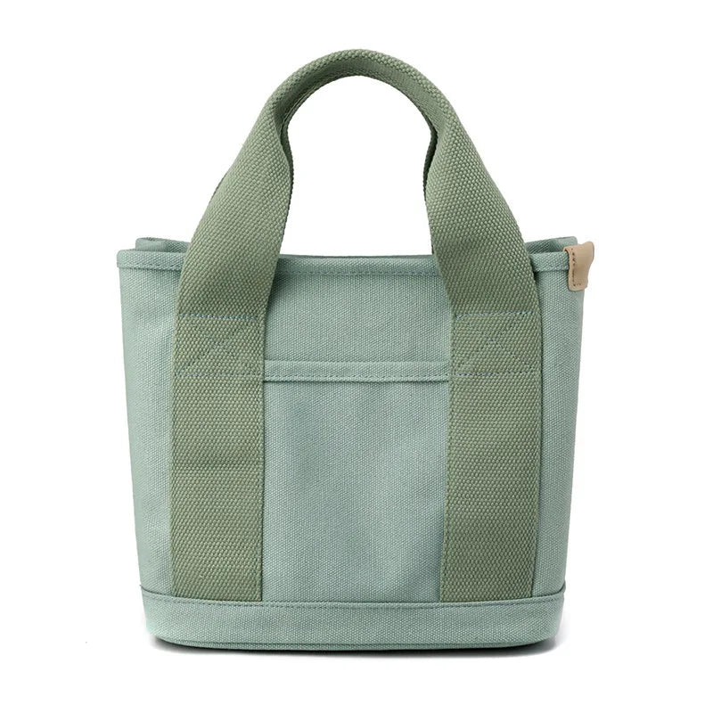 Hot-Selling Large Capacity Canvas Handbag Reusable Canvas Cotton Shopping for Women Tote Bag