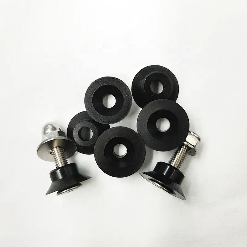 Nylon Flat to Countersunk Washer M8 for Paddle Tennis Court Panoramic Padel Court