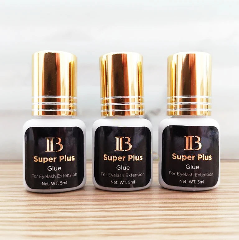 Korean Origin Genuine IB IBeauty Super Plus Eyelash Extension 0.8 Seconds Fast Dry Professional Black Adhesive