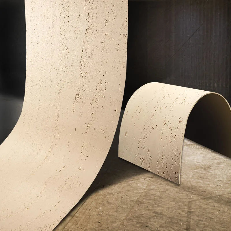 MCM Flexible Artificial Stone Tiles Striped Clay Cut-to-Size for Interior/Exterior TV Background Wall Villas Exteriors