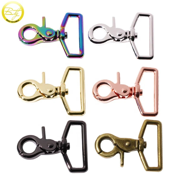 Hot Selling Bag Accessory Swivel Eye Trigger Clip Clasps Wholesale Multicolor Luggage Snap Hook Hardware