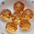 500g Cheap Price Acrylic Crystal Loose Beads Polyhedron Ball Bead for Jewelry Accessory 4mm-20mm