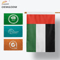 Hot Sale Wholesale Fast Delivery Cheap National Flags Different Countries Low MOQ United Arab Emirates Country Flag Pennant