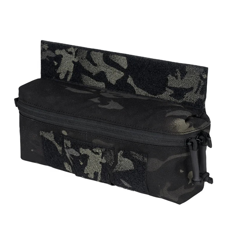 IDOGEAR Mini Dangler Drop Pouch Camo FERRO DOPE Abdominal Tactical Drop Pouch with Tourniquet Pouch