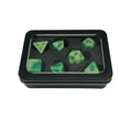 Hot Selling Metal Tin DND Dice Packaging Luxury Gift Dice Box with Window Clear