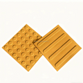 300mm TPU PVC RUBBER Blind Tactile Track / Basalt Driveway Blind Stone Tactile Paving Delineator Plastic Tactile Indicators