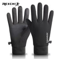 REXCHI DB52 Wholesale Warm Waterproof and Windproof Touch Screen Gloves Full Finger Winter Sports Racing Cycling Exam Gloves