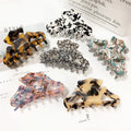 8.5CM New Arrived Vintage Elegant Ins Fashion Women Bath Clip Hair Accessories  Acetate Hair Claw