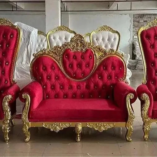 Wholesales Cheap Sales Luxury Event Throne Chair Modern King Sofa for Weddings Events Parties