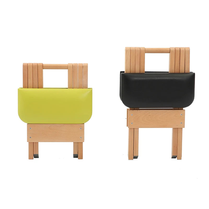 Chan Rou Stool Foldable to Save Space High-quality Wood