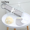 Laotang Easy to Clean 100% Viscose Material Exfoliating Back Scrubber Belt Body Brush for Back Scrubbering Bath