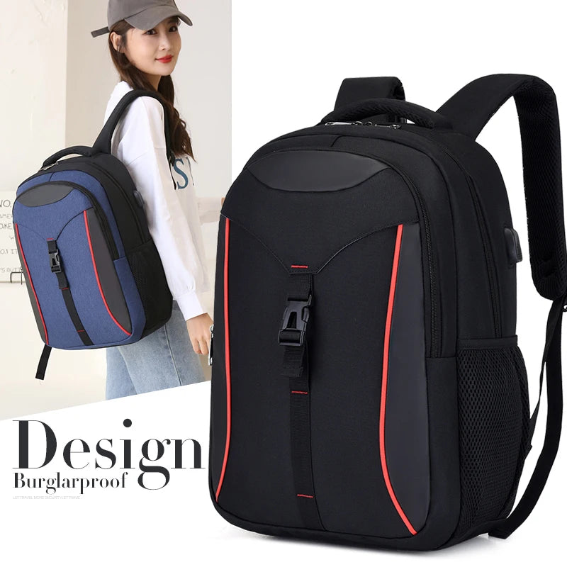 Omaska  Laptop Backpack 15.6 Inch Business Slim Durable Laptops Travel Backpacks with USB Charging Port College School Backpack
