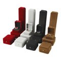Custom Multiple Colors Velvet Jewelry Wedding Engagement Ring Earrings Package Storage Box