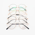 Wholesale Manufacturer Vintage Round Fashion Metal Eyewear Optical Eye Glasses Frames Spectacle Eyeglasses Frames