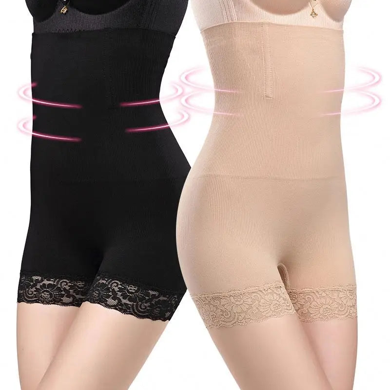 Butt Lifting High Waist Shaping Shorts Girdles Body Shaper Women Slimming Tummy Control Shaperwear