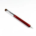 Professional Nylon French Nail Gel Paint Brush with Nylon Art Painting Acrylic Painting Brush Dotting End