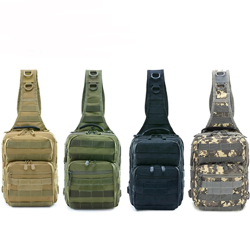 Gear Tactical Sling Bag Pack Backpack Range Bags Black MegaBDM
