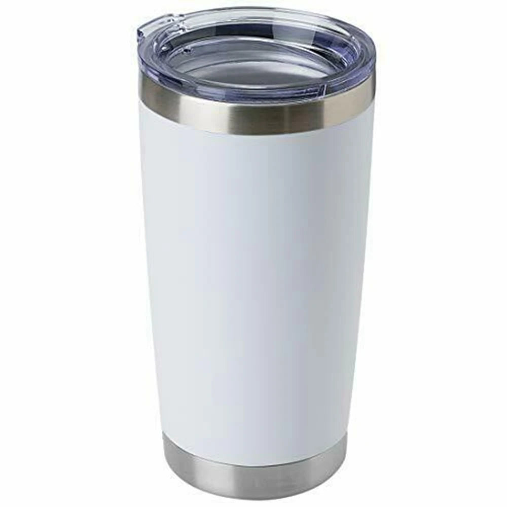 20oz/30oz  Travel Cups Double Wall Vacuum Insulated Tumbler with Lid and Straw Stainless Steel Straight Skinny
