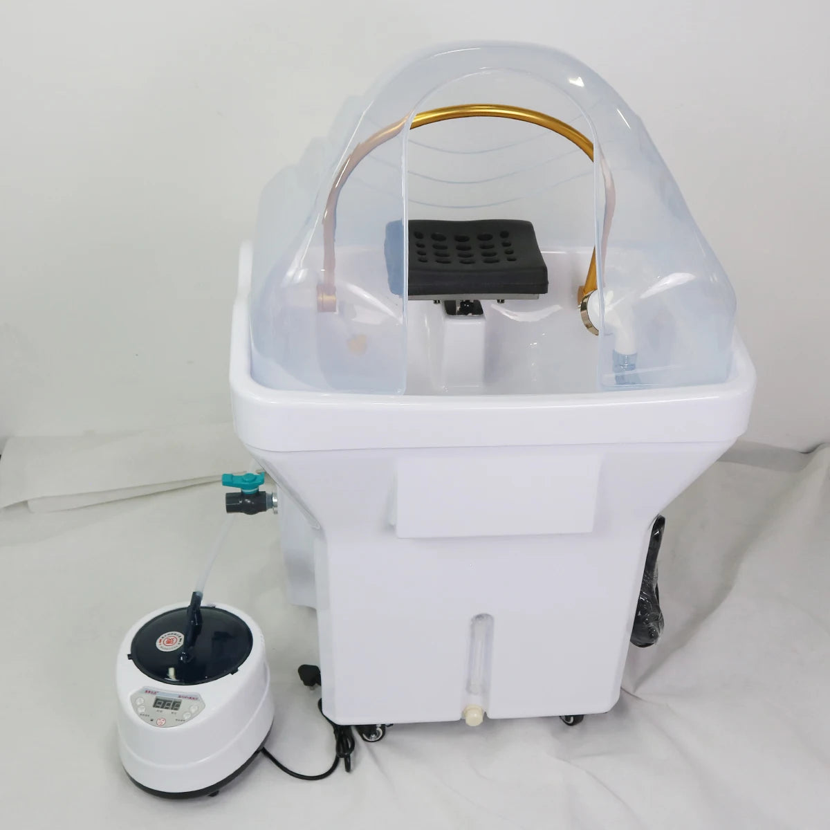 2026 EU Stock Head Spa Basin New Mobile Water Circulation Grafting Head Therapy Instrument Spa Massage Shampoo Basin