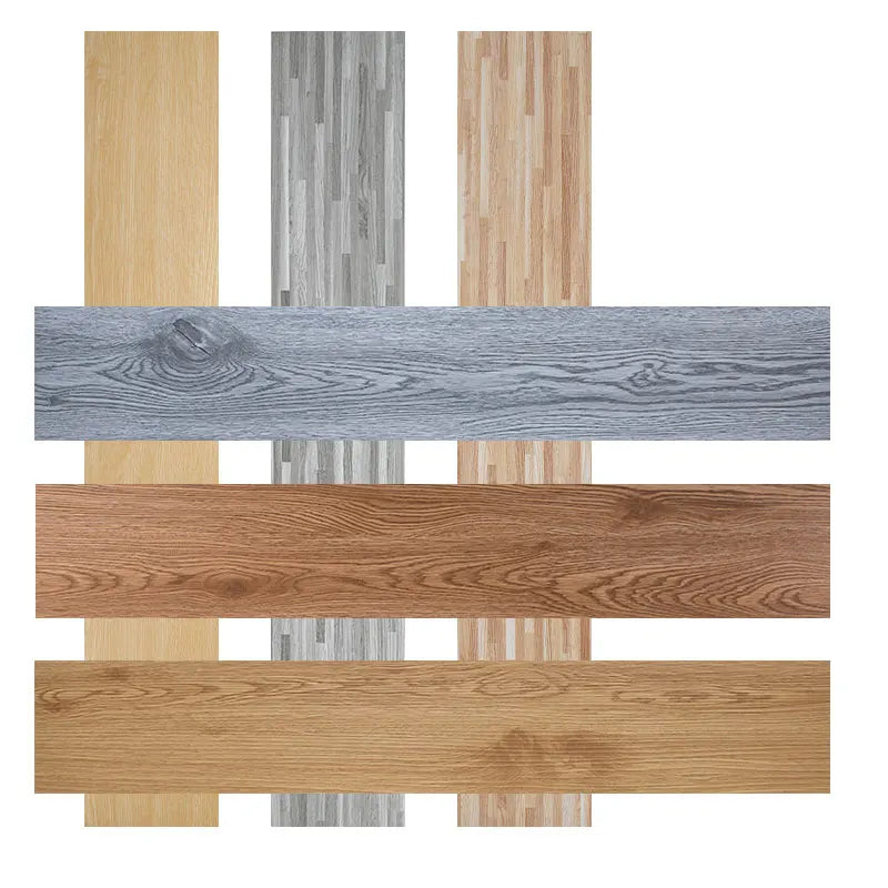 Plastic Flooring Peel and Stick Floor Tile Self Adhesive Vinyl Lvt Flooring