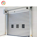 Modern Contemporary Electric Fast High Speed Aluminum Alloy Turbine Rolling Shutter Door Factory Price Hard Shutter Finished