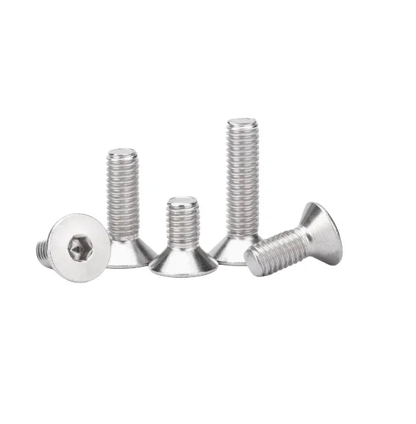 DIN 7991 Customized Enlarge Size Short Length M12 X 20mm M20 M27 120mm CSK Socket Head Cap Bolt Screw A2 A4