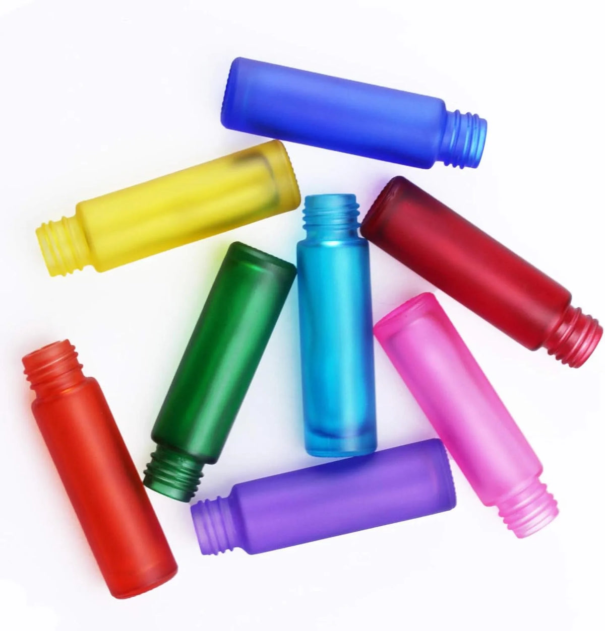 Roller Bottles Free Samples Glass Bottle with Screw Lids 5ml 8ml 10 Ml Roll on Bottle Glass Jar