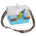 USMILEPET Hot Sale Plastic and Wire Small Ornamental Bird Cage Easy to Carry a Great Choice for Pet Owners on the Go