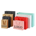 Custom Paper Gift Bag for Present Shop Promotion Kraft Paper Shopping Bag With Handle for Store Souvenir CMYK Color Can Make