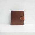 Fashion Custom logo Genuine Leather Boys Violet Purse Men Wallet