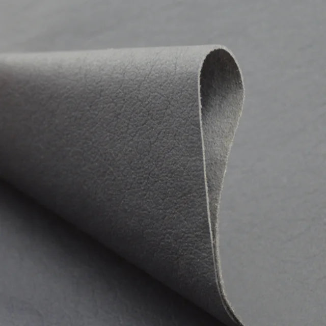 0.6mm Microfiber PU Synthetic Lining Material Waterproof Eco-Friendly Finish for Shoe Car Upholstery Car Seat