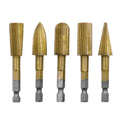 5pcs Hot Sell Heavy Duty Rotary File Grinding Tools 5pcs Woodworking Rotary Burr Set High-Speed Steel Rotary File