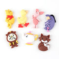 Resin Cartoon Characters Donkey Flat Back Resin Charms Cabochon for Slime Filler Kid DIY Mobile Phone Keychain Decoration Craft