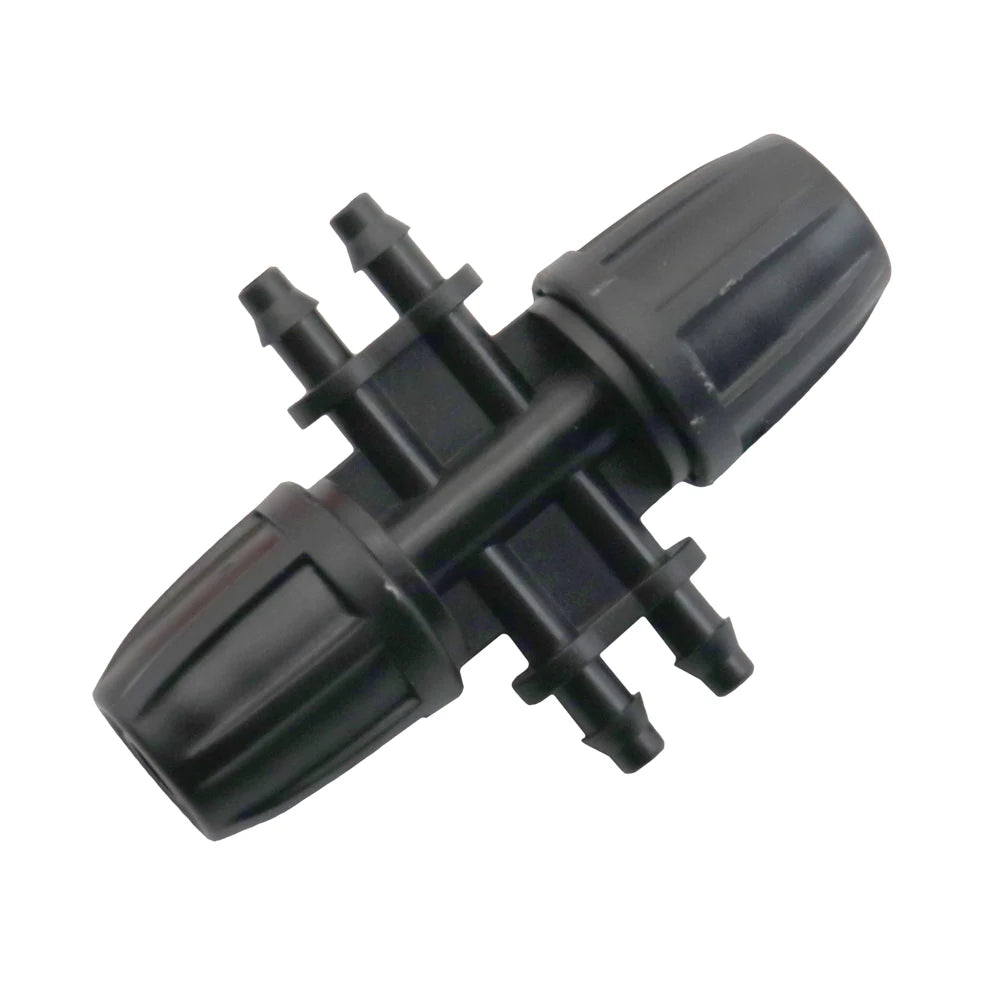 8/11mm to 4/7mm 6 Way Watering Connector Hose Diverter for Garden Farm Irrigation