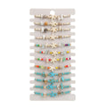 JC New Hawaiian Style Turquoise Starfish Conch Woven Bracelet Summer Beach Style Surf Bracelet