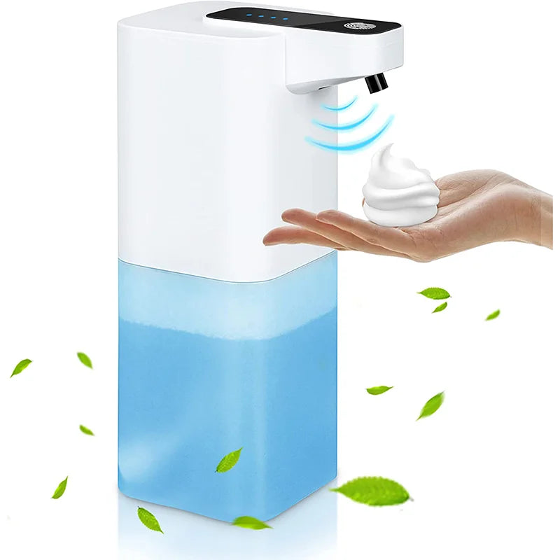 Automatic 400ML Touchless Sensor Hands Free Liquid Soap Dispenser Foam Dispenser for Bathroom Kitchen Hotel Restaurant School