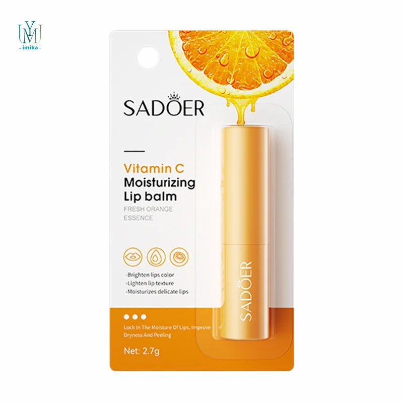 Popular Wholesale 98% Aloe Vera Lip Balm Hydrating Moisturizing Natural Vitamin C Anti-Drying Repair Lip Cream Lip Care Product