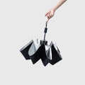 High Selling Quality 8 Ribs Manual Three-Folding Waterproof Umbrella with Fiberglass American Style Custom Logo Business Gifts