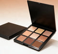 Professional 9-Shade Face Contour Palette | Multi-Purpose Powder for Contouring Highlighting & Blending