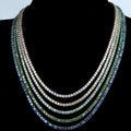 Fengzuan Hip Hop Jewelry 925 Sterling Silver 3mm 4mm 5mm Moissanite Diamond Bracelet Moissanite Color Tennis Chain