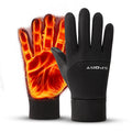 Custom Outdoor Waterproof Non-slip Driving Warm Hand Man Touch Screen Thermal Winter Gloves