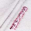 Nanyee Textile Wholesale High Density Embroidered Satin 5MM White Reversible Sequin Fabric