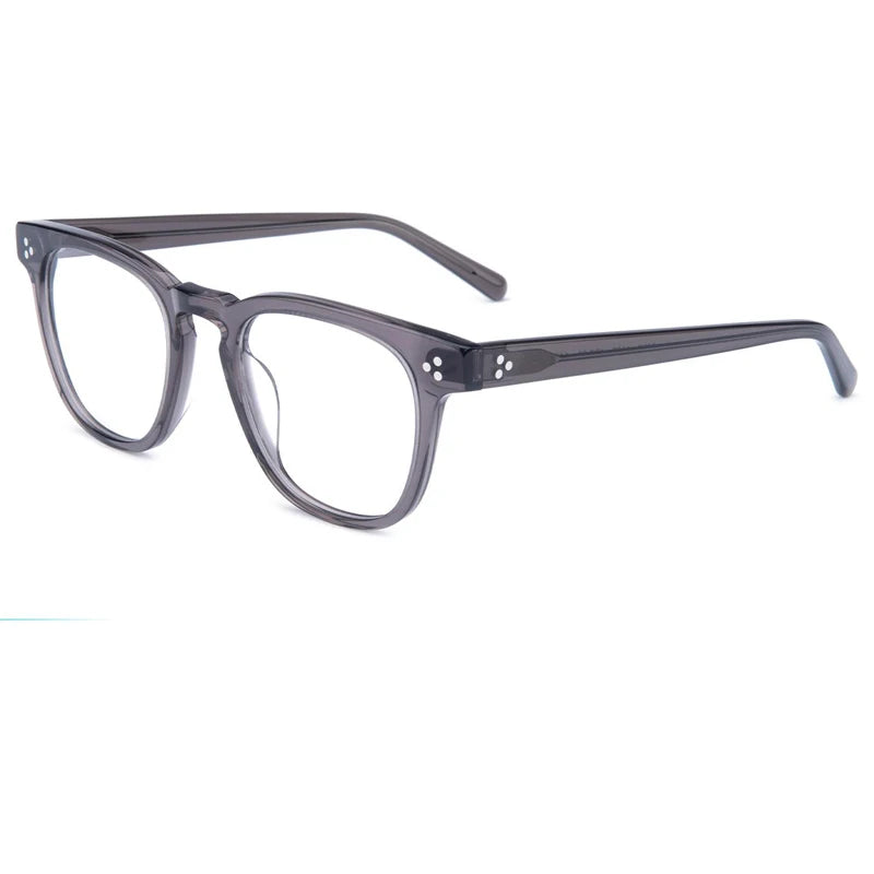 WBSD-5897 New Factory Retro Acetate Optical Frames Wholesale Eyewear Men Glasses Luxury Eyeglasses with Spring Temple Pins