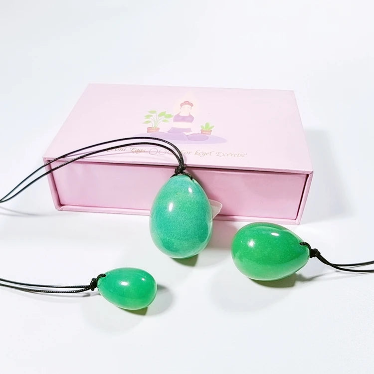 DIY Wholesale Natural Gemstone Crystal Reiki Healing Sphere Yoni Massage Egg Points Ornament