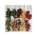 Professional Factory Hanging Long Branch Flat Hazel Leaf Decoration Mariage