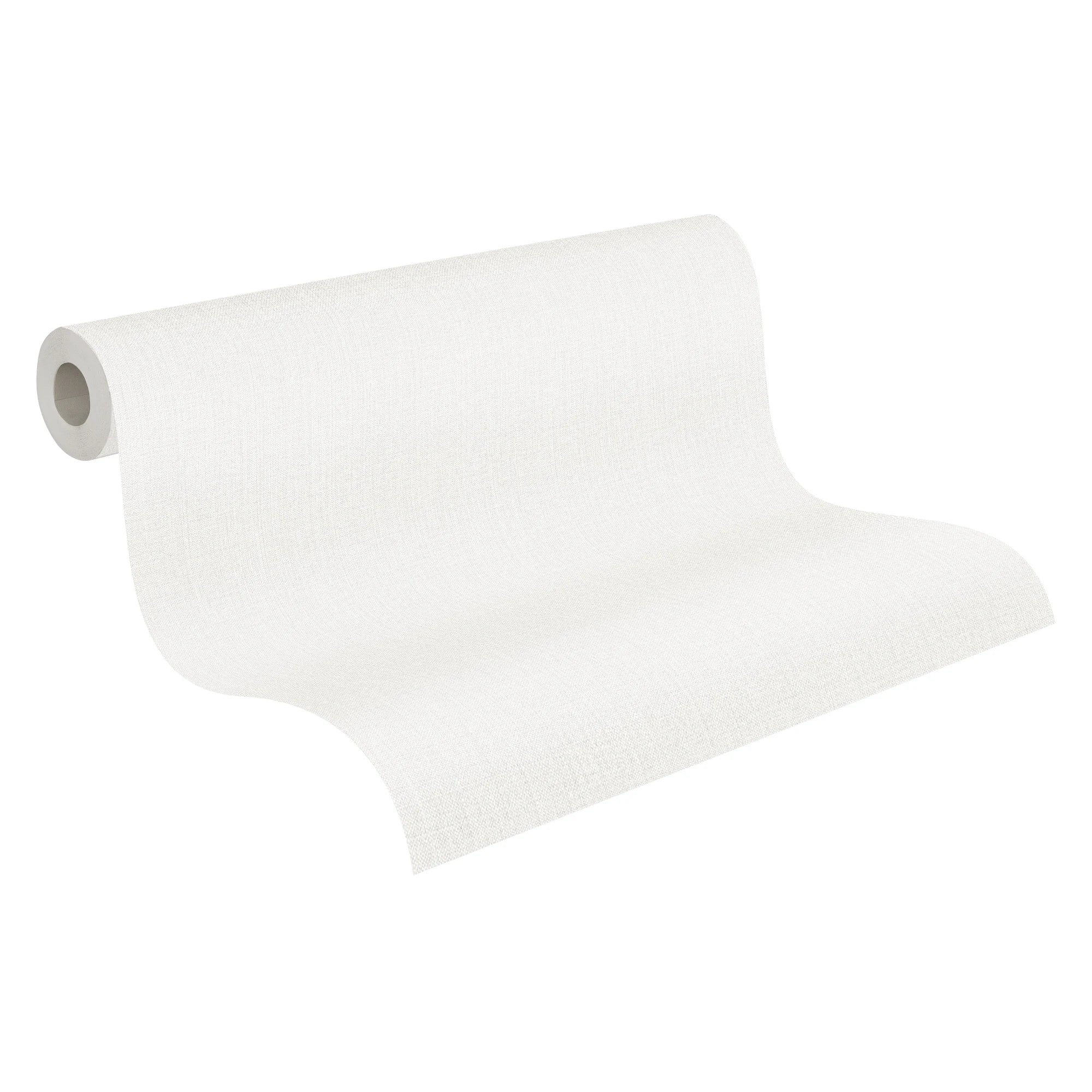 Made Germany Non Woven Solid Plain White Wallpaper Rolls-Modern Structure for Walls Highly Wash-Resistant Living Room Hotel