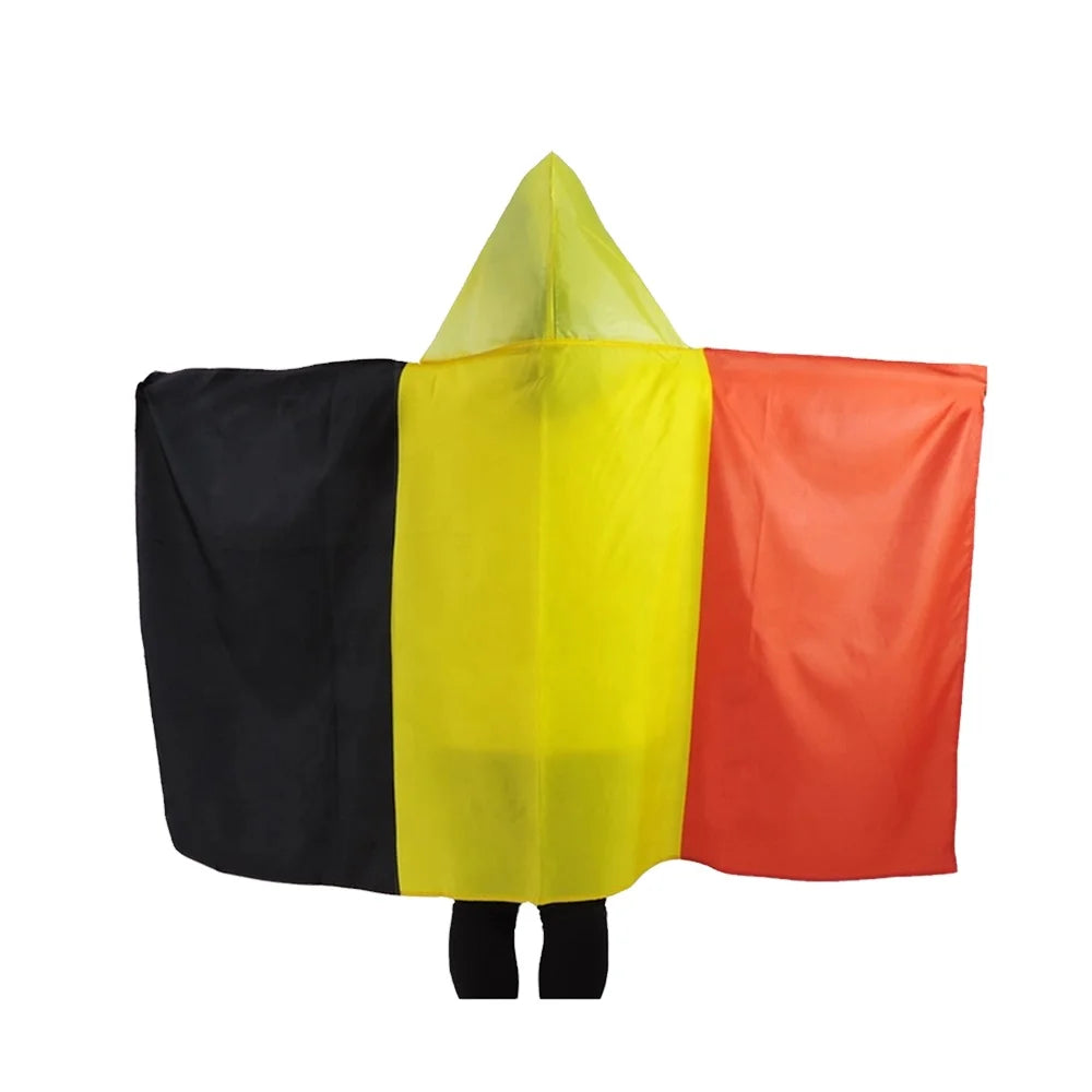Bolisi All Countries Cheering Fan Body Flag National Flag Cape in Pennant Style