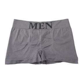 Free Size Cheap Fashion Wholesale Manufacturers Custom Men's Boxer Brief Underwear Polyester Panties Seamless Boxer Short Mens
